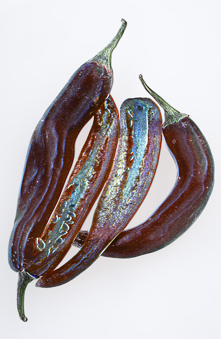 The SVD of Three Red Jalapenos
