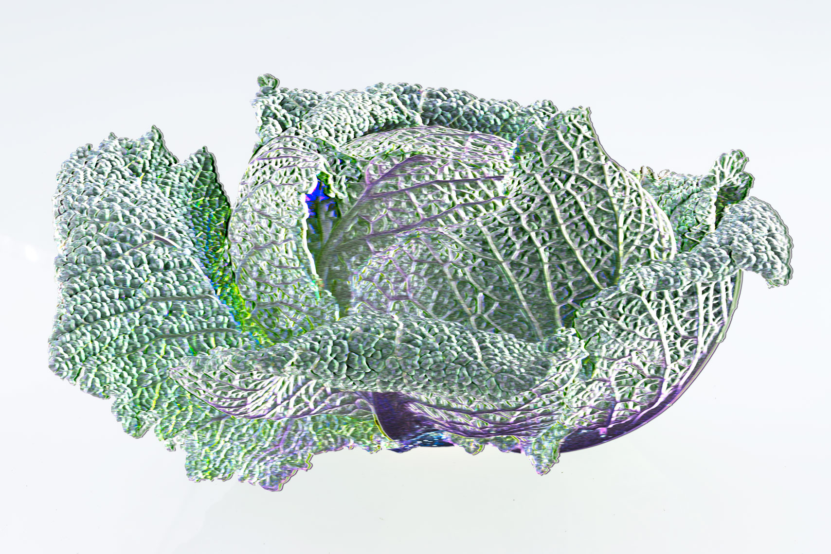 The SVD of a Savoy Cabbage